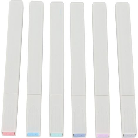 Textmarker, Filzstifte mit Keilspitze, Morandi-Stifte, Whiteboard-Marker, Pastellfarben, Morandi-Farben (1/5)