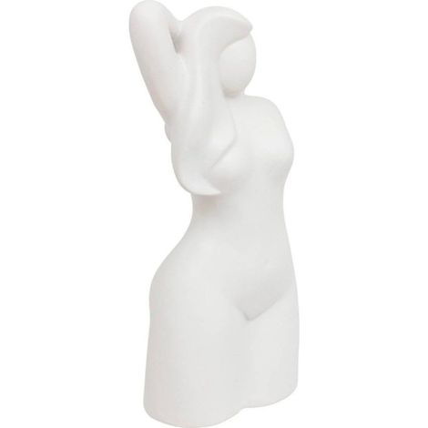 Statuette Femme en Céramique "Soleya" 28cm Blanc (1/3)