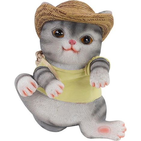 Pots de fleurs pour figurines d'animaux grimpants, vase, à câliner (1/5)