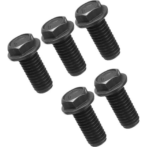 mit 5 M8 x 18 mm Sechskant Sägeblattschrauben für
