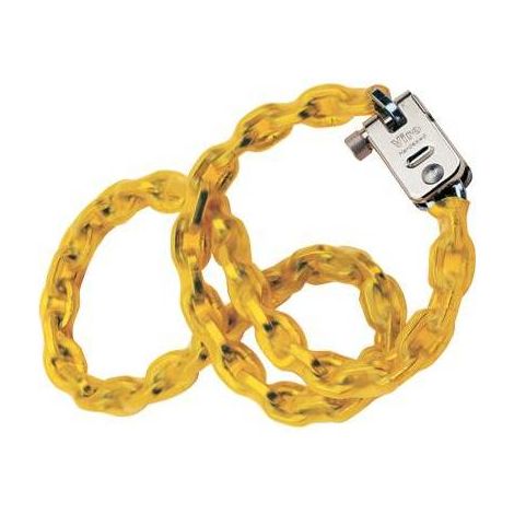 CATENA SICUREZZA CEMENTATA QUADRA + LUCCHETTO VIRO