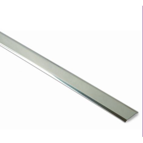 TAPAJUNTAS MOQUETA ADHESIVO INOX 29MMX82CM B800403