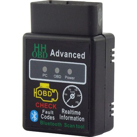 Interface OBD2 Bluetooth codes DTC voyant moteur Android (1/3)
