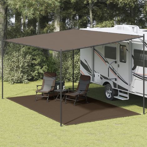 Tappeto da Tenda 300x500 cm Marrone (1/5)
