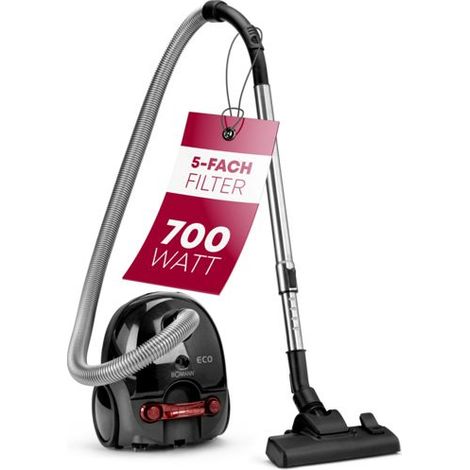 Bomann BS 9019 CB N 700 W - Staubsauger (700 W, Trommelsauger, Trocken, Staubbeutel, Filterung, 79 dB) (1/5)