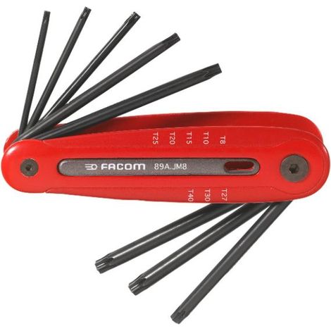 Clé Allen en Droite Facom Torx 8 pièces ( Prix pour 1 ) (1/5)