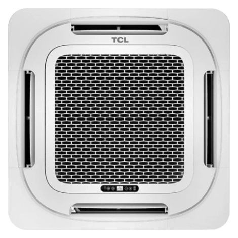 Pannello decorativo 90x90 bianco ABS mod. Cassetta a 4 vie TCL