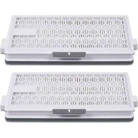 Filtre Air Clean Plus 50 pour aspirateur Miele Complete C3 Powerline S8340, filtre Air Clean SF-HA 50 pour aspirateur Complete C2, C3, Compact C1 et C2 (lot de 2) (1/4)
