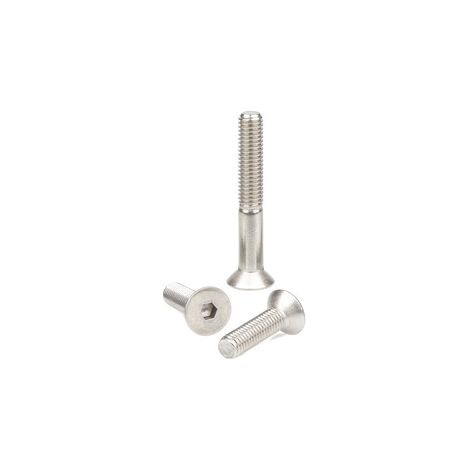 VITE ACCIAIO INOX A2 TSPEI FILETTO TOTALE 10X 60MM UNI5933 100 PZ