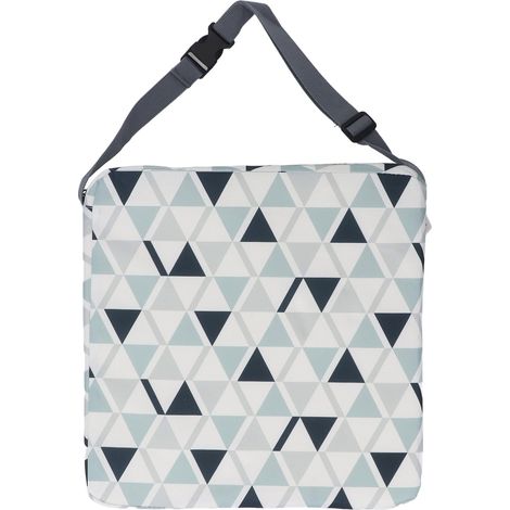 Cojín elevador triangular impermeable para niños, 16 cm, 2 unidades.