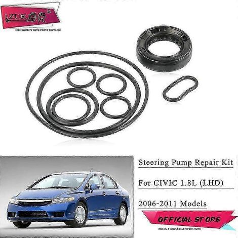 Kit de réparation de pompe de direction assistée ZUK : joint torique et jeu de joints pour HONDA CIVIC FA1 FD1 1.8L 2006 2007 2008 2009 2010 2011 (1/4)