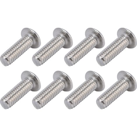 100 Stück M4-Innensechskantschrauben mit Rundkopf, verzinkt, für den Präzisionsmaschinenbau 2802-0004-0012 (1/5)