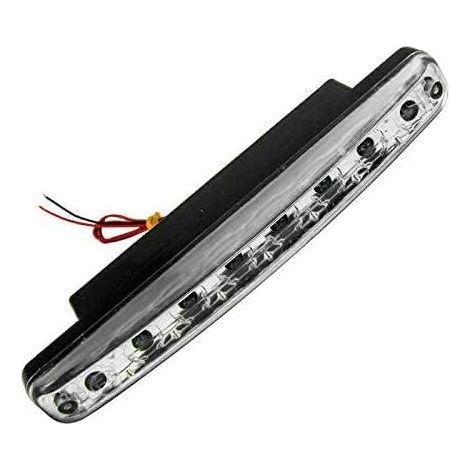Faro diurno LED blanco ultrabrillante (8 LED) para coches (1/5)