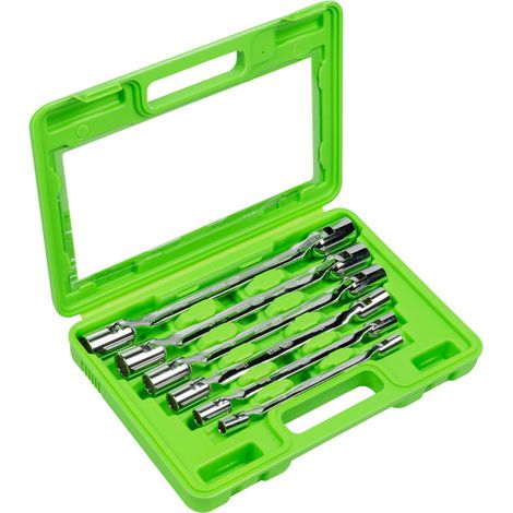 Estuche con 6 llaves de vaso de 12 cantos articuladas  JBM51659