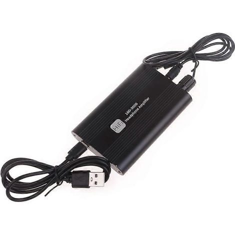 Amplificateur pour casque audio en alliage d'aluminium 16-300 Earohone AMP avec batterie intégrée de 1000 mAh (1/4)