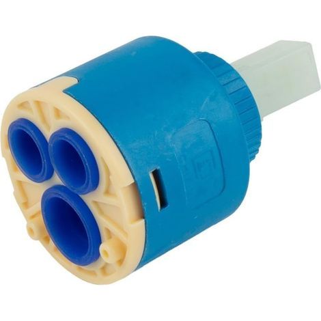 Ceramic Disc Faucet 35mm 40mm Blue PP Plastic Bathroom (1/5)