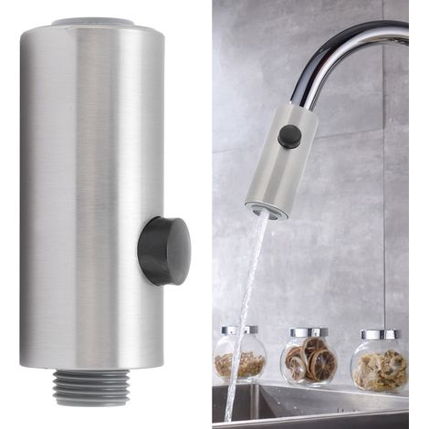 Robinet d'évier de cuisine G1/2 avec douchette extractible de rechange (1/5)