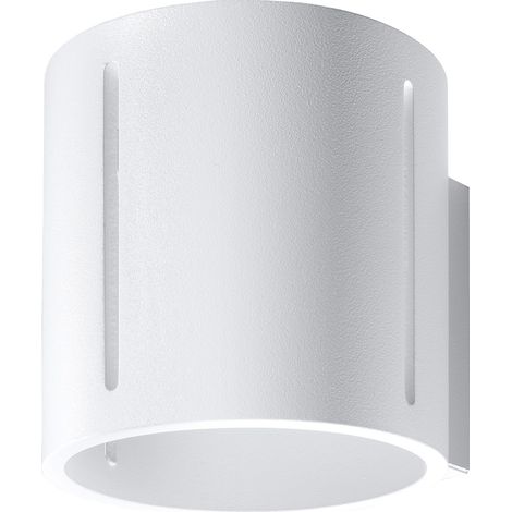 Lampada da parete Inez bianco 10x10x12cm Sollux (1/5)