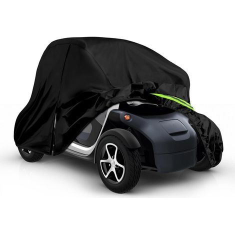 Bâche intégrale imperméable pour Renault Twizy 2012-2023, respirante, avec bandes réfléchissantes (1/5)