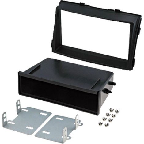 Kit 2Din compatible avec Kia Sorento II -XM- ap09 avec vide-poche - Noir