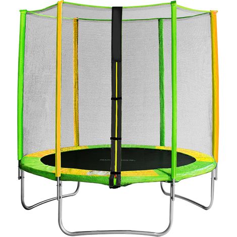 Trampolin Komplettset mit Netz Gartentrampolin Kindertrampolin Ø150 cm (1/5)