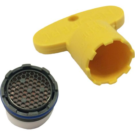 Ricambio filtro aeratore mousseur M16.5x1 con chiave smontaggio Stella CP13-361 (1/2)