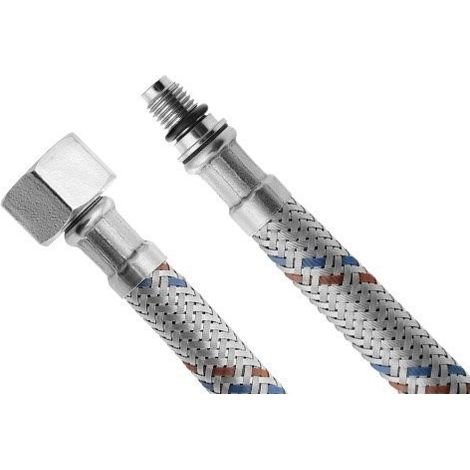 Tuyau flexible en acier inoxydable M10x1/2", (L) 40 cm (1/3)