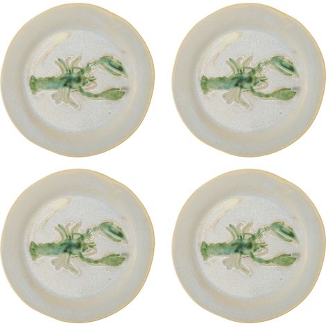 Bloomingville - Hadden Plate - Green - 27 cm