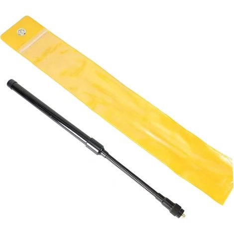 Walkie-talkie fiberglass antenna enhances receiver handheld antenna, bendable (1/3)