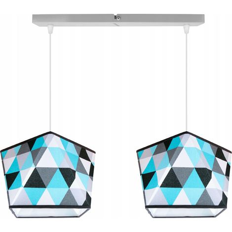 DECKE HäNGEND LAMPE KRONLEUCHTER LAMPENSCHIRM MODERN