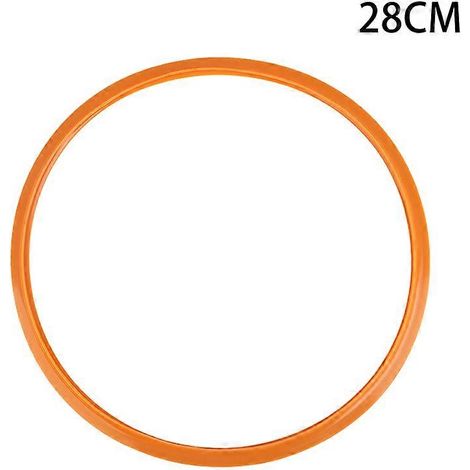 Joint d'étanchéité en caoutchouc silicone haute température, compatible avec les autocuiseurs en aluminium de 18/20/22/24/26/28/30/32/34/36 cm (1/5)