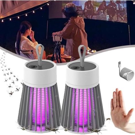 Mosquito , 2024 Nouveau Mosquito 2.0, charge USB, convient pour pique-nique à la maison, camping (2 pièces) (1/4)