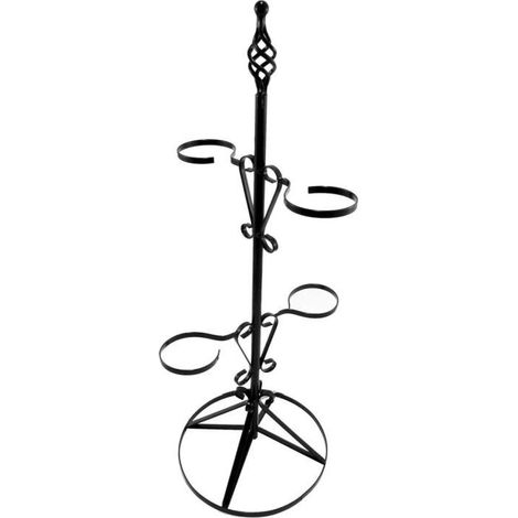 Pot Holder 103 cm Holds Four Pots Free Standing Garden Pride