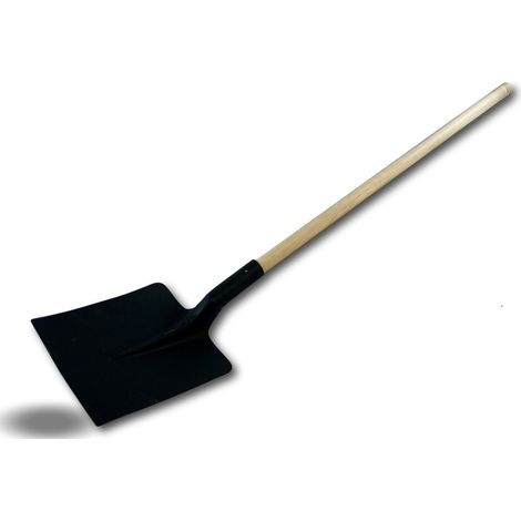 Pelle de terrassier Manche 110 cm bois Bout carré acier Pelle-bêche - Quantité x 1 - Pelle bout carré (1/5)