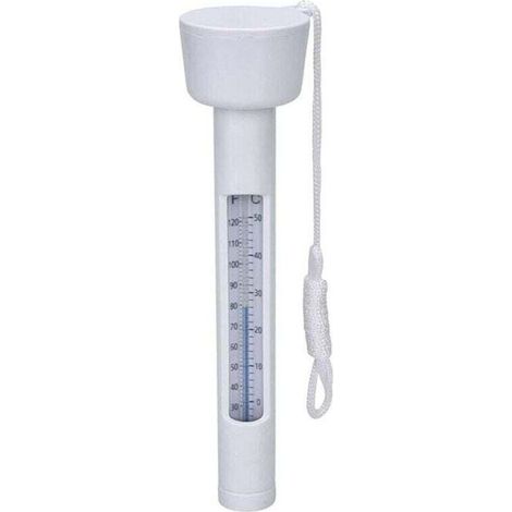 Thermomètre flottant pour piscine, spa et fontaine – Thermomètre portable étanche avec affichage numérique clair, mesure précise de la température de l’eau