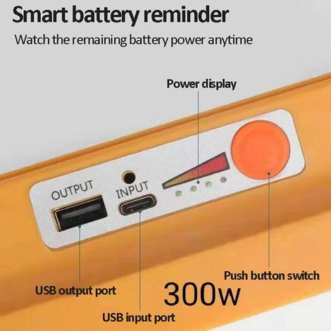 Goldene ABS-Zeltlampen-Set mit elektronischen Komponenten, Solar-Außenbeleuchtung, Handy-Ladegerät, Camping