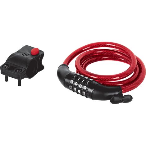 Candado de cable con combinación