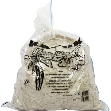 Rembourrage Fibre végétale Kapok sac 1 kg (1/4)