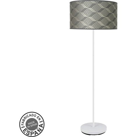 Boden De Lounge 1xE27 White Tetris Grau 163x40x40cm MODA