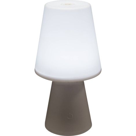 Atmosphera - Lampe nomade LED Blanche pour extérieur H 23 cm (1/5)
