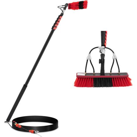 Lave vitre télescopique 185 à 900 cm avec brosse 35 cm - Brosse lavage télescopique (1/5)