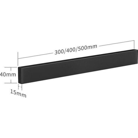 Barre Magnétique pour Couteaux,Barre à Couteaux Aimantée,40 cm,Porte Couteau Magnetique,3 Rubans Adhésifs 3M,pour Support Ust (1/5)