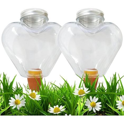 Boule Arrosage Automatique - Globe Arrosage Autonome pour Plantes en Pot - Pour Intérieur Extérieur et Balcon - Lot de 2 (1/5)