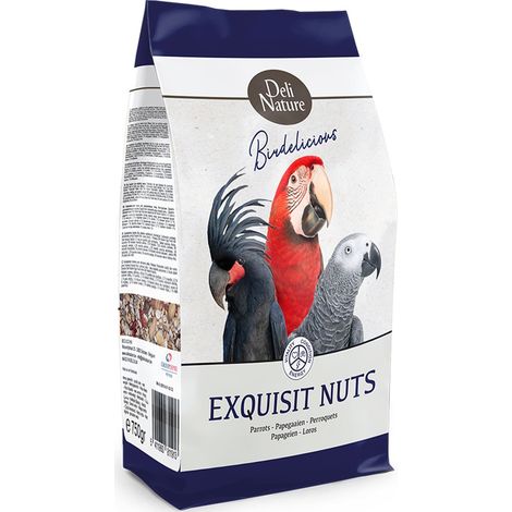 Deli Nature Birdelicious Exquisit Nuts 750g - alimento complementare per pappagalli (1/2)