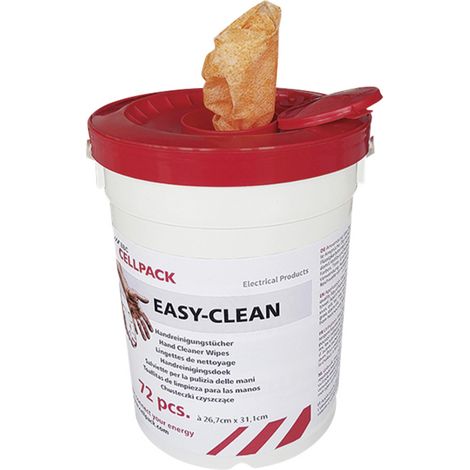 CellPack 434109 EASY-CLEAN lingettes de nettoyage pour les mains, seau/90 pièces 1 pc(s)