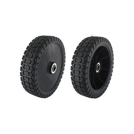 Rueda de plástico adaptable Marina con rodamientos. Para modelos 46bt, 46ht, Sp46, 52ht. Diámetro 180 mm, diámetro interior 12,7 mm. Reemplaza