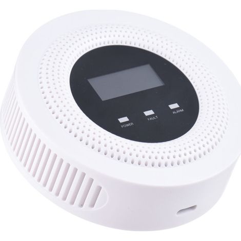 Alarme de fuite de gaz WiFi intelligent, détecteur de gaz naturel, biogaz, méthane, application SmartLife, contrôle à distance, notifications (1/5)