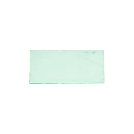 Filtro de soldadura transparente 50x100 mm, protección contra salpicaduras, material duradero, compatible con cascos de soldadura, fácil instalación.
