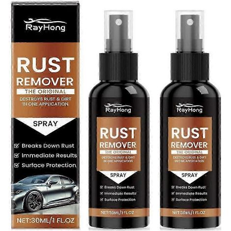 Nouveau spray antirouille Nexa : éliminateur de rayures et nettoyant antirouille amélioré pour surfaces métalliques et autres surfaces. Nettoyant pour taches de fer. (1/5)