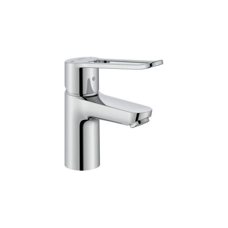 MEZCLADOR PARA LAVABO VICTORIA PRO MANETA ALARGADA CON HENDIDURA CROMO
